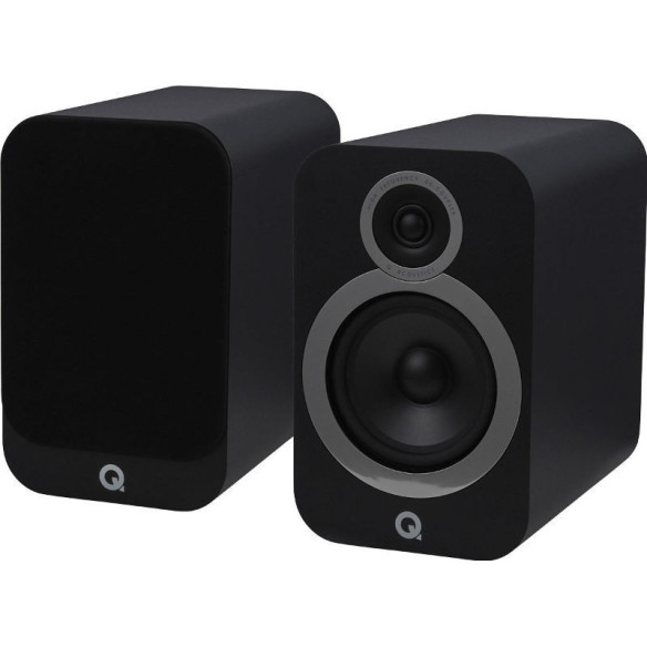 Q Acoustics 3030i - Enceintes Bibliothèques - Noir, Blanc, Noyer ou Anthracite