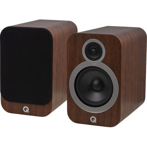Q Acoustics 3030i - Enceintes Bibliothèques - Noir, Blanc, Noyer ou Anthracite