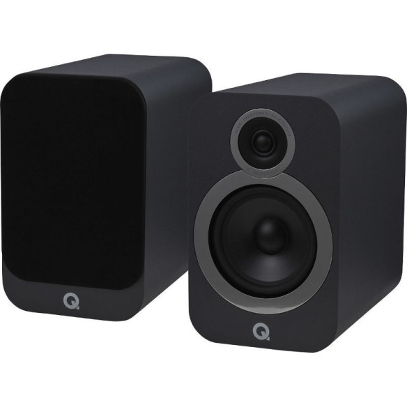 Q Acoustics 3030i - Enceintes Bibliothèques - Noir, Blanc, Noyer ou Anthracite