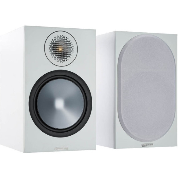Monitor Audio Bronze 100 6G - Enceintes Bibliothèques - Noir, Blanc, Noyer ou Urban Grey