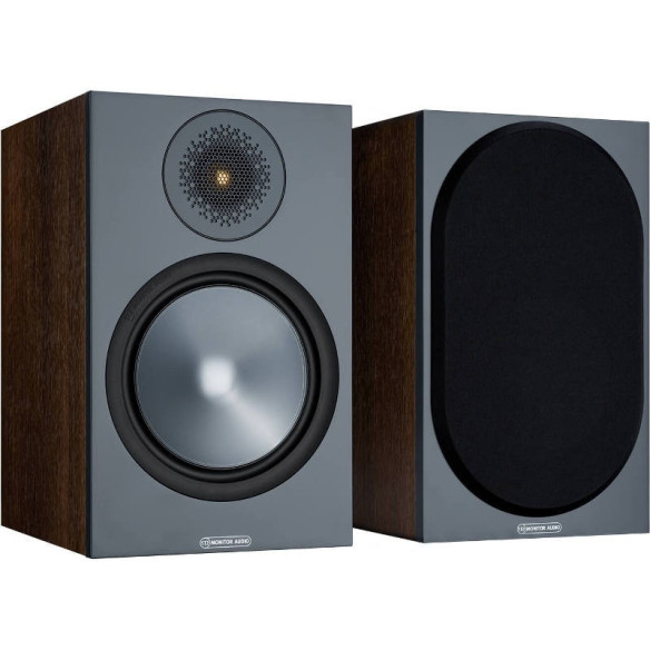 Monitor Audio Bronze 100 6G - Enceintes Bibliothèques - Noir, Blanc, Noyer ou Urban Grey