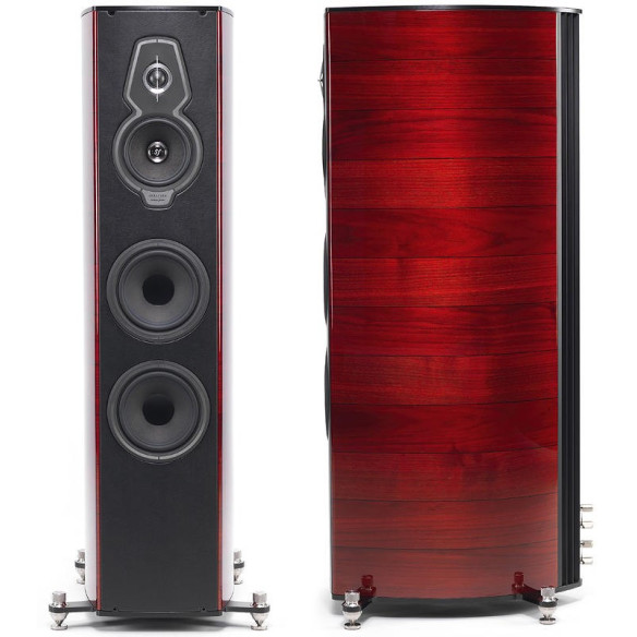 Sonus Faber Serafino Tradition - Enceintes Colonnes - Wenge ou Rouge