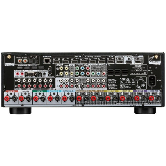 Denon AVC-X4700H - Ampli Home Cinéma - Noir ou Silver