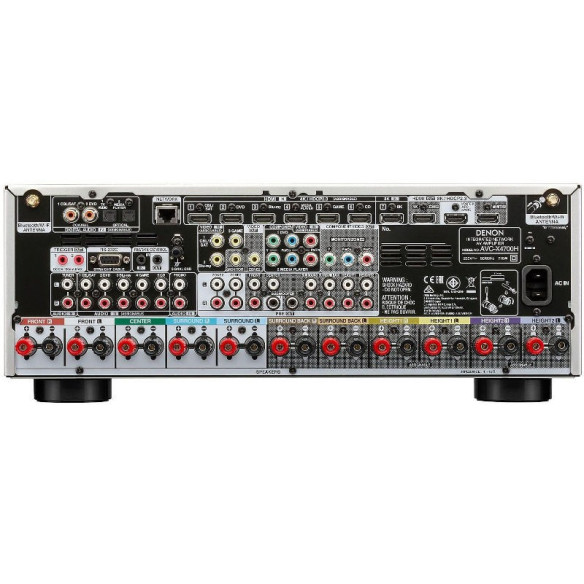 Denon AVC-X4700H - Ampli Home Cinéma - Noir ou Silver