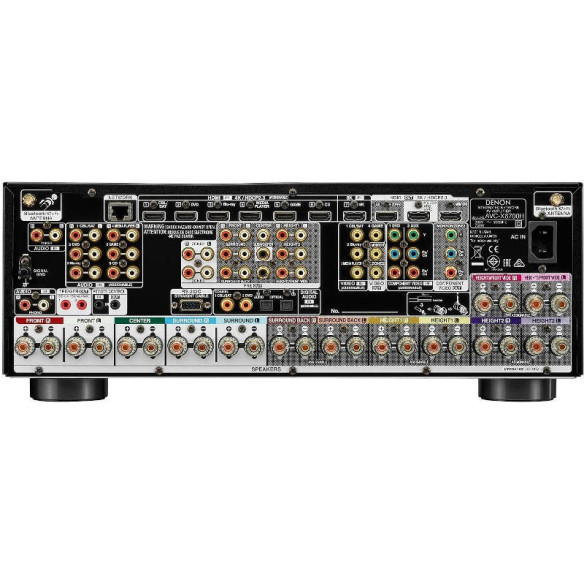 Denon AVC-X6700H - Ampli Home Cinéma - Noir ou Silver