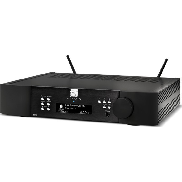 Moon 390 - Lecteur Réseau & Préampli - HDMI, Airplay2, Bluetooth, Roon, Qobuz