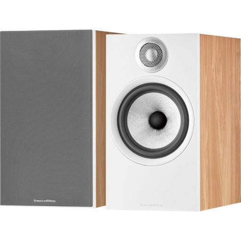 B&W 607 S2 Anniversary Edition - Enceintes Bibliothèques - Noir, Blanc ou Chêne