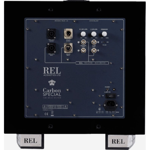 REL Acoustics Carbon Special - Caisson de Basses - Laquée Noire