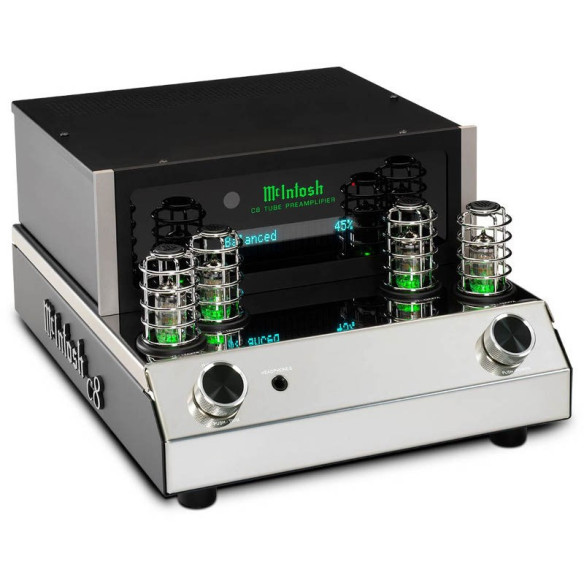 McIntosh C8 - Préampli Stéréo à Tubes - Noir
