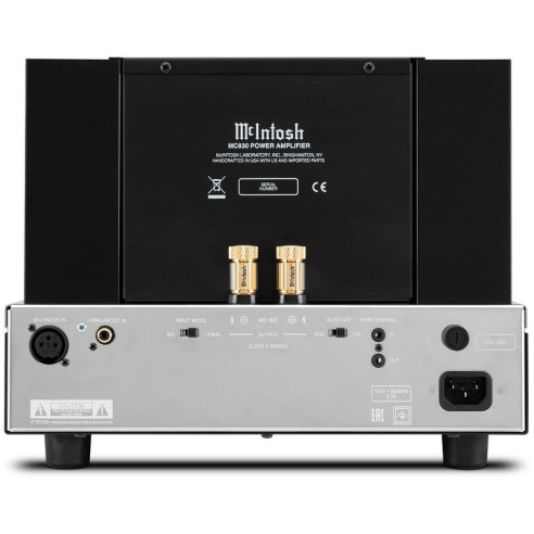 McIntosh MC830 - Bloc de Puissance mono 1x300W - Noir