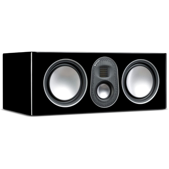 Monitor Audio Gold C250 5G - Enceinte Centrale - Laquée Noire, Blanche, Ebony ou Walnut