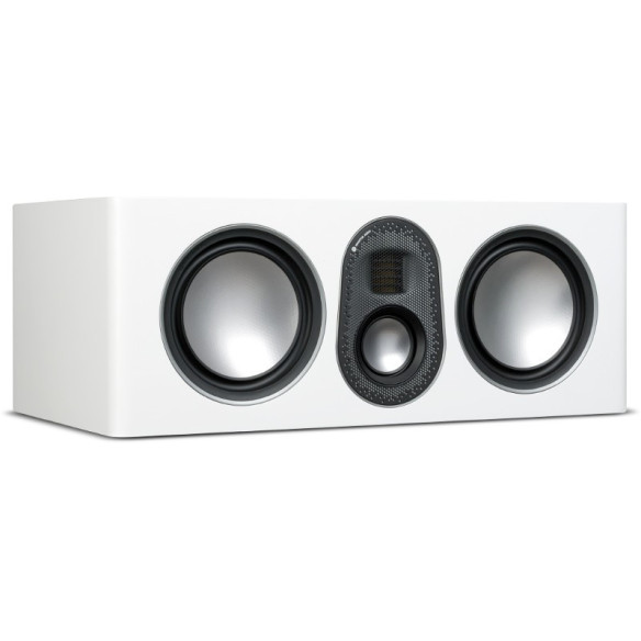 Monitor Audio Gold C250 5G - Enceinte Centrale - Laquée Noire, Blanche, Ebony ou Walnut