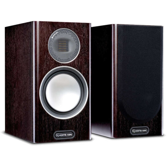 Monitor Audio Gold 100 5G - Enceintes Bibliothèques - Laqué Noire, Blanche, Ebony ou Walnut