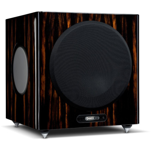 Monitor Audio Gold W12 5G - Caisson de Basses - Laquée Noire, Blanche, Ebony ou Walnut