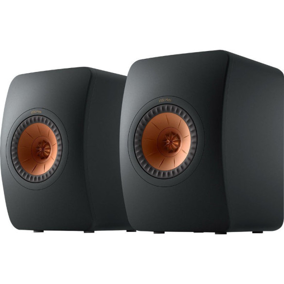 KEF LS50 Meta - Enceintes Bibliothèques - Carbon Black, Mineral White, Titanium Grey ou Royal Blue Special Edition