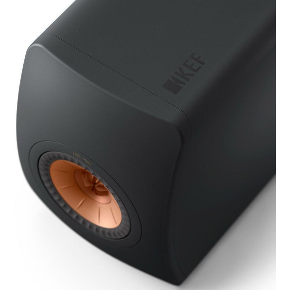 KEF LS50 Meta Noir Carbone