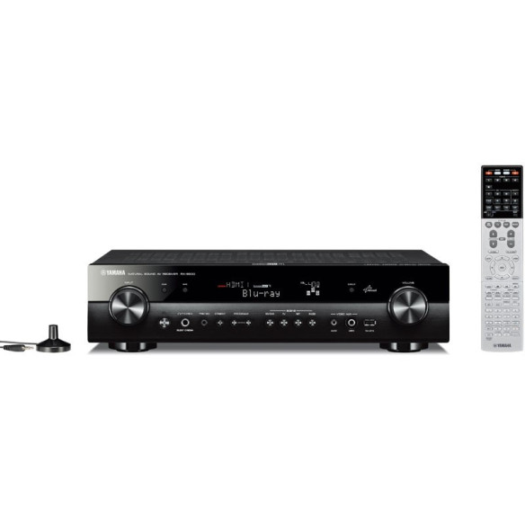 Yamaha RX-S600 - Ampli Home Cinéma Slim Black ou Silver/Titane RXS600