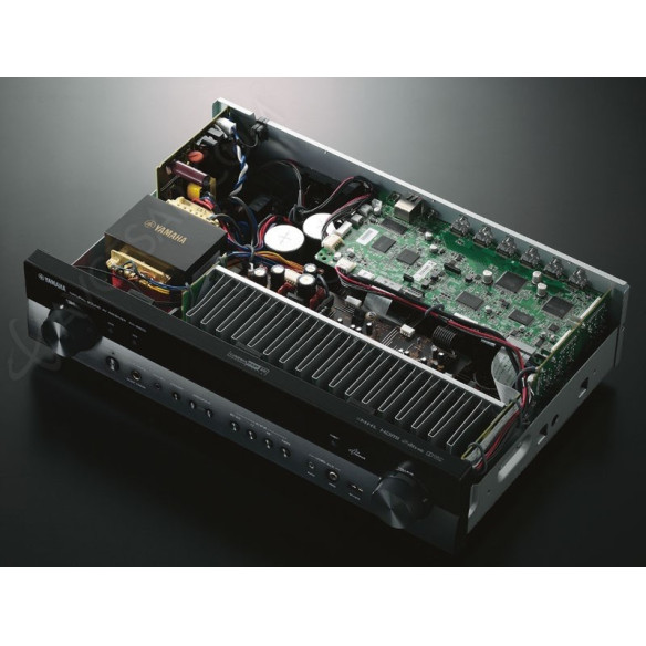 Yamaha RX-S600 - Ampli Home Cinéma Slim Black ou Silver/Titane RXS600