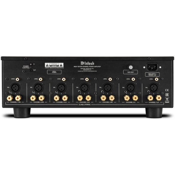 McIntosh MI347 - Bloc de Puissance 3x250W + 4x125W - Noir
