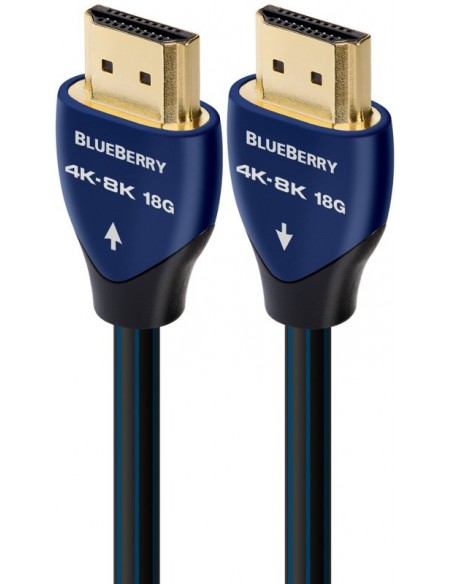 Audioquest Blueberry 18 - Câble HDMI 2.0 4K - 0,6m / 1m / 1,5m