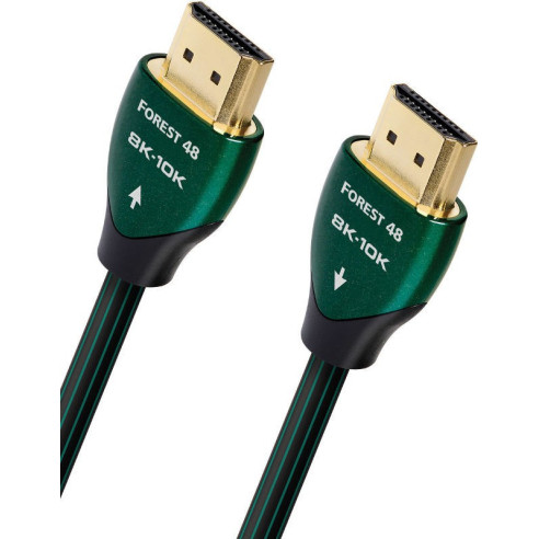 Audioquest Forest 48 - Câble HDMI 2.1 4K, 8K & 10K - 0,6m / 1m / 1,5m / 2m / 3m / 5m