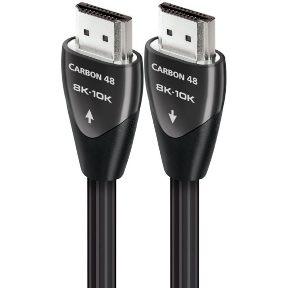 Audioquest Carbon 48 - Câble HDMI 2.1 4K, 8K & 10K - 0,6m / 1m / 1,5m / 2m / 3m
