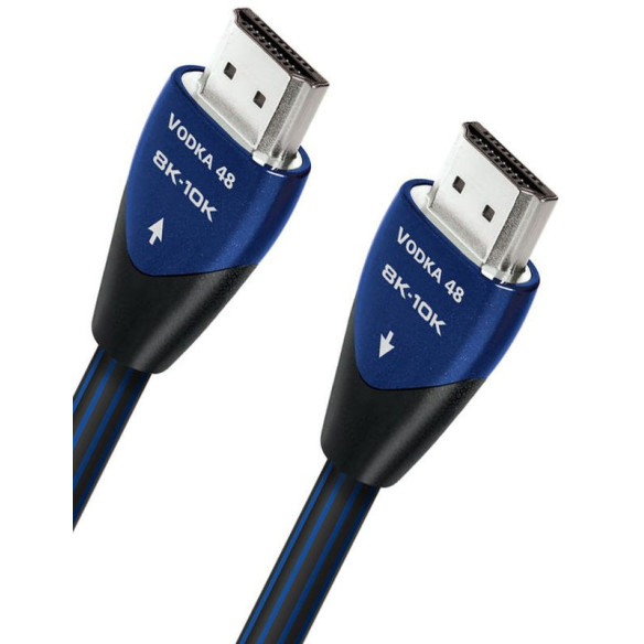 Audioquest Vodka 48 - Câble HDMI 2.1 4K, 8K & 10K - 0,6m / 1m / 1,5m / 2m / 3m