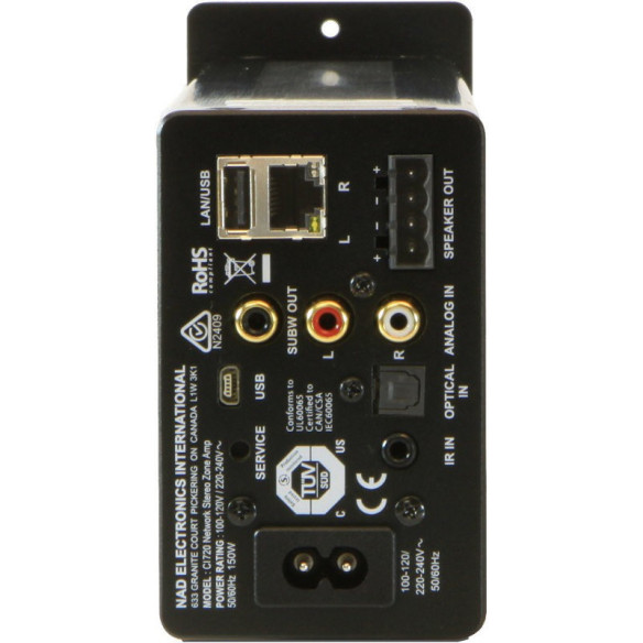 NAD CI720 V2 - Ampli Connecté 2x60W
