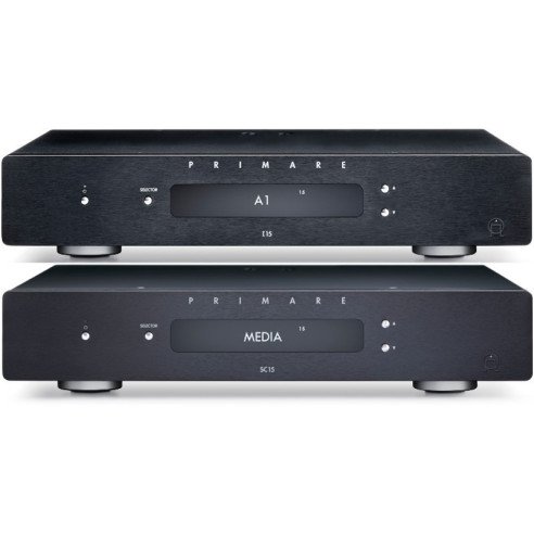 Primare I15 & Primare SC15 Prisma - Ensemble Ampli & Lecteur Réseau - Noir ou Titane