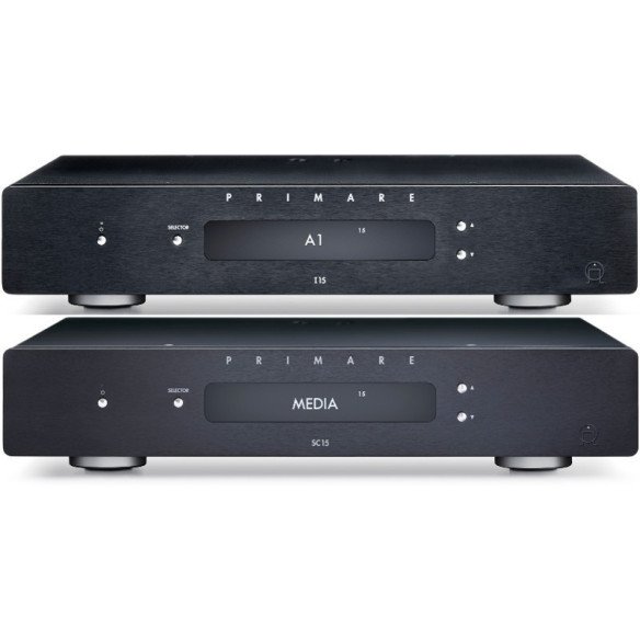 Primare I15 & Primare SC15 Prisma - Ensemble Ampli & Lecteur Réseau - Noir ou Titane