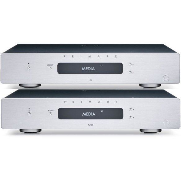 Primare I15 & Primare SC15 Prisma - Ensemble Ampli & Lecteur Réseau - Noir ou Titane