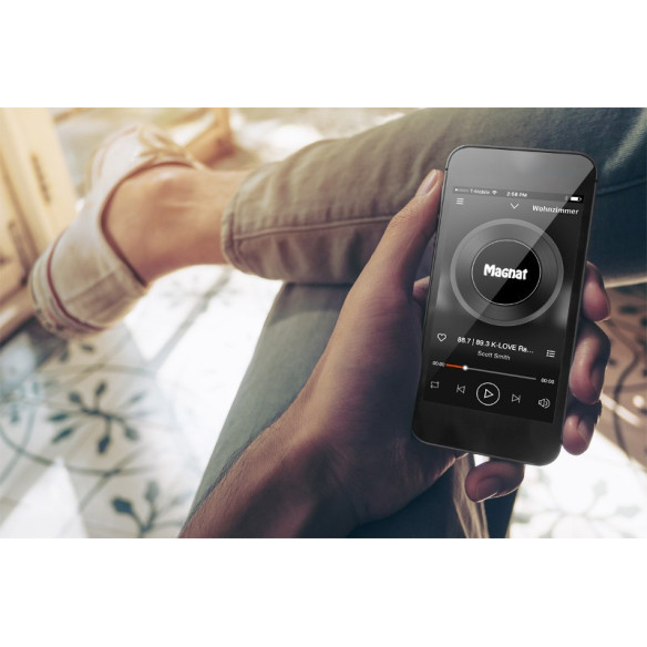 Magnat MMS 730 - Lecteur Réseau - Noir