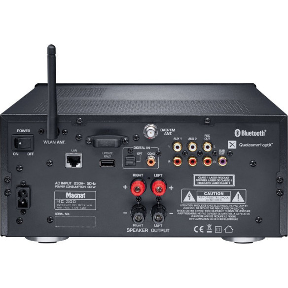 Magnat MC 200 - Mini Chaîne - Noir
