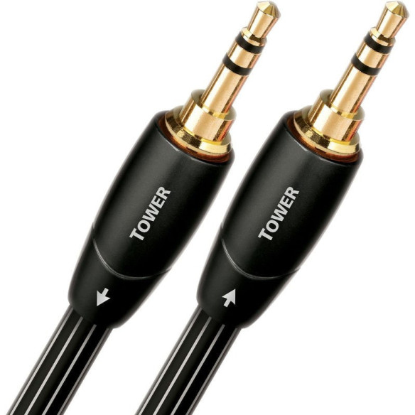 Audioquest Tower - Câble mono jack 3,5mm - 1m / 2m / 3m / 5m / 8m / 12m / 16m / 20m