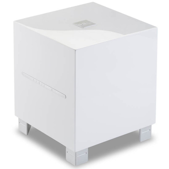 REL Acoustics R218 - Caisson de basses clos compact Laqué Noir ou Blanc