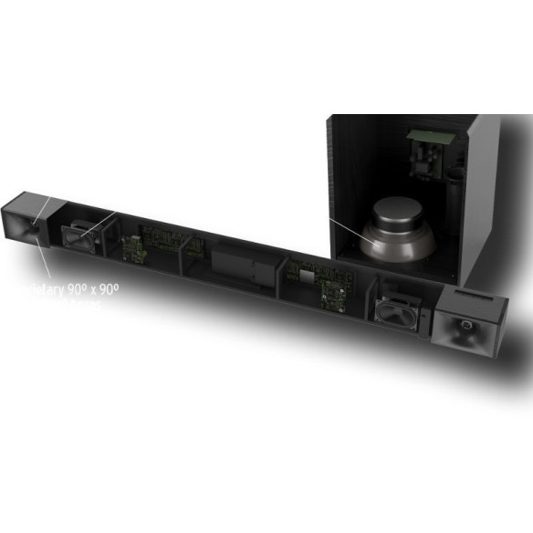Klipsch Cinema 400 - Barre de Son - Noir
