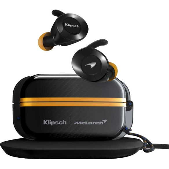 Klipsch T5-II TWS McLaren Edition - Casque Intra-Auriculaire Sans Fil - Noir
