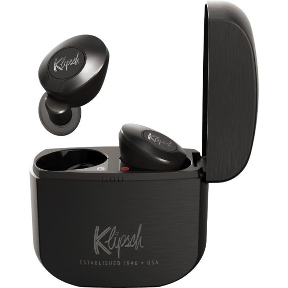 Klipsch T5-II True Wireless - Casque Intra-Auriculaire Sans Fil - Gun Metal ou Silver