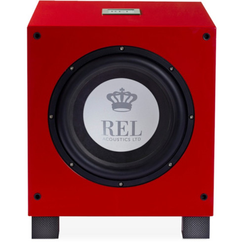 REL Acoustics T9i RED - Caisson de Basses - Laqué Rouge