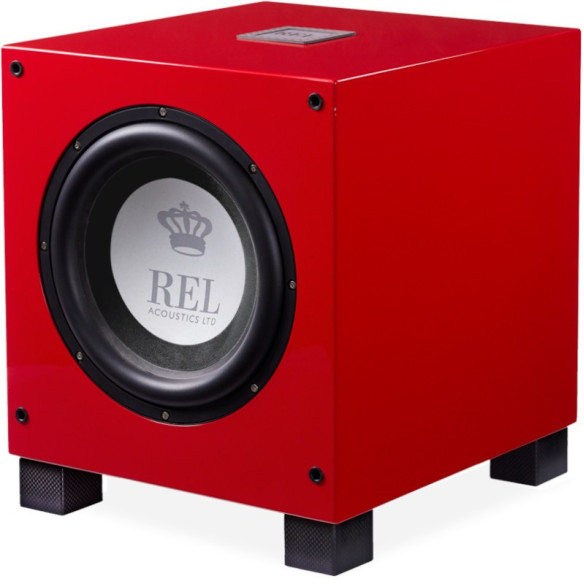 REL Acoustics T9i RED - Caisson de Basses - Laqué Rouge
