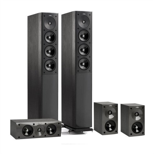 Pack Jamo S608HCS3 Black Enceintes S 608 HCS 3
