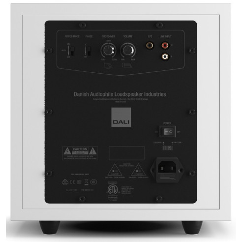 Dali SUB E-9 F - Caisson de Basses Noir ou Blanc