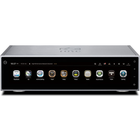 ROSE RS150 - Lecteur réseau Audio & vidéo avec écran LCD