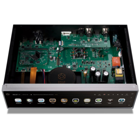 ROSE RS150 - Lecteur réseau Audio & vidéo avec écran LCD