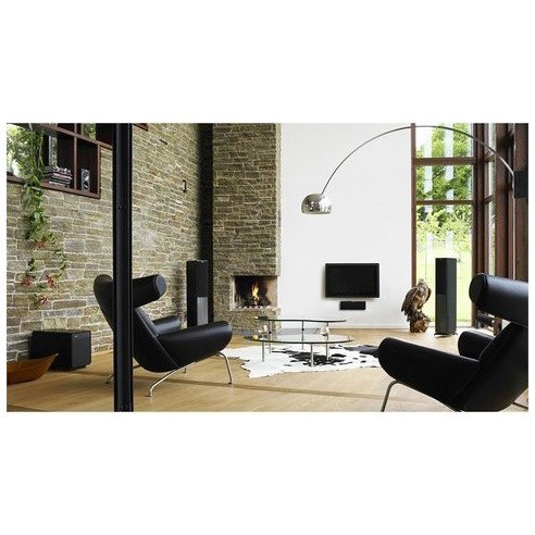 Pack Jamo S608HCS3 Black Enceintes S 608 HCS 3