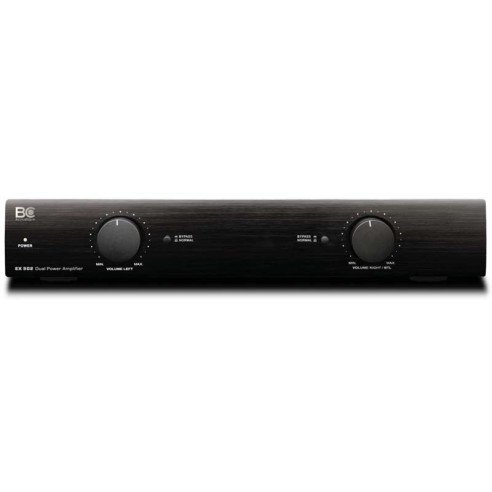 BC Acoustique EX-502 V1 - Bloc de puissance Stéréo/Mono Noir
