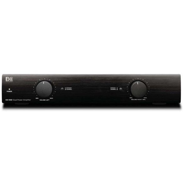 BC Acoustique EX-502 V1 - Bloc de puissance Stéréo/Mono Noir