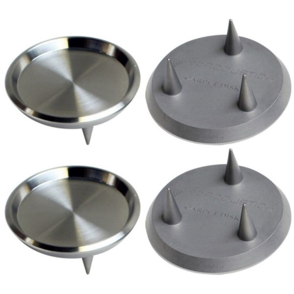 IsoAcoustics Gaia III Carpet Disc - Option pour tapis & moquette