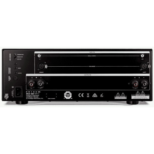 Anthem MCA 225 Gen 2 - Bloc de Puissance 2 canaux - Noir