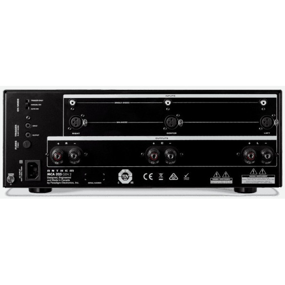 Anthem MCA 325 Gen 2 - Bloc de Puissance 3 canaux - Noir